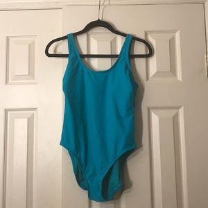 Blue one piece